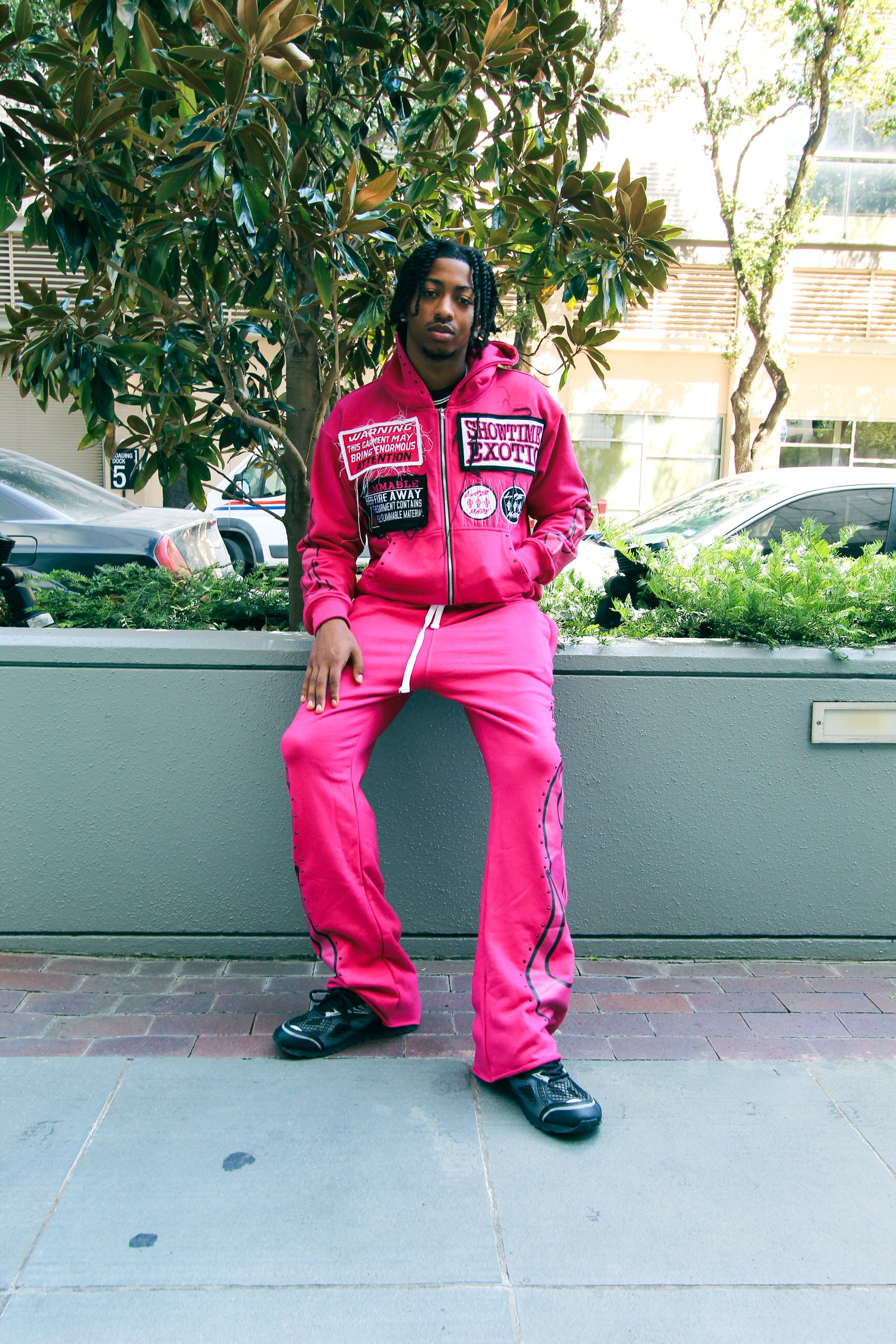 "Hazardous Wear" Pink Full Set