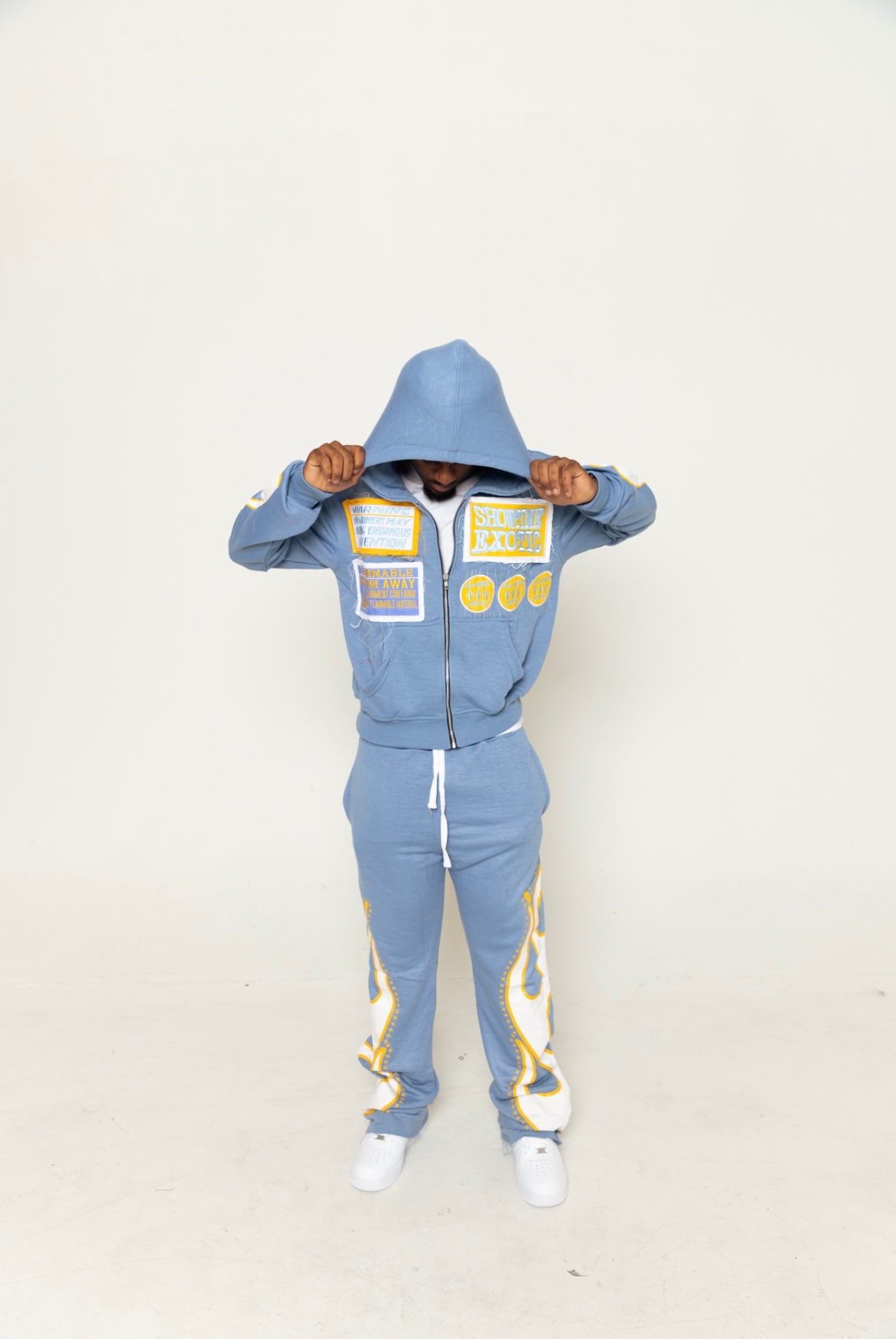 "Hazardous Wear" Blue Full Set