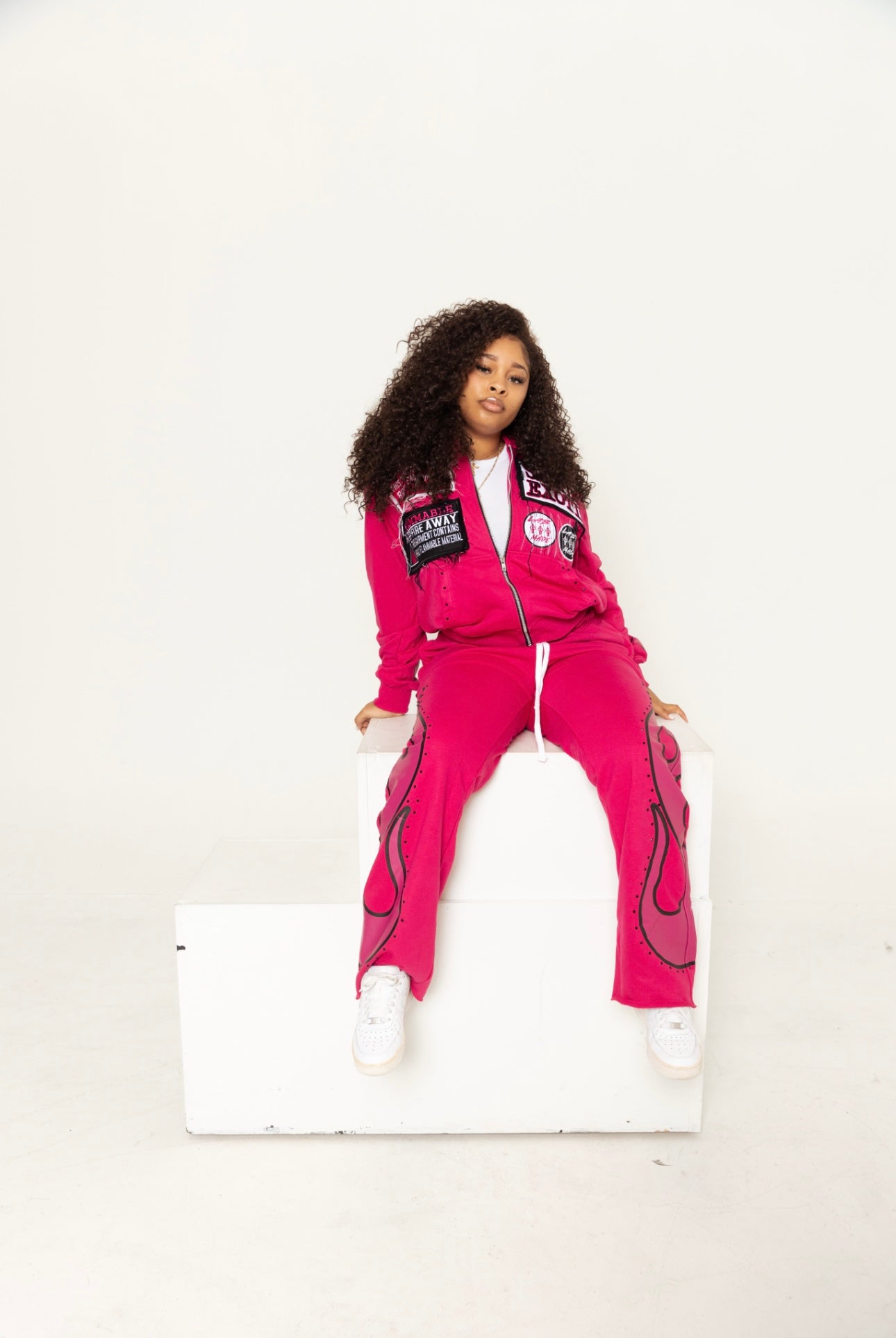 "Hazardous Wear" Pink Full Set