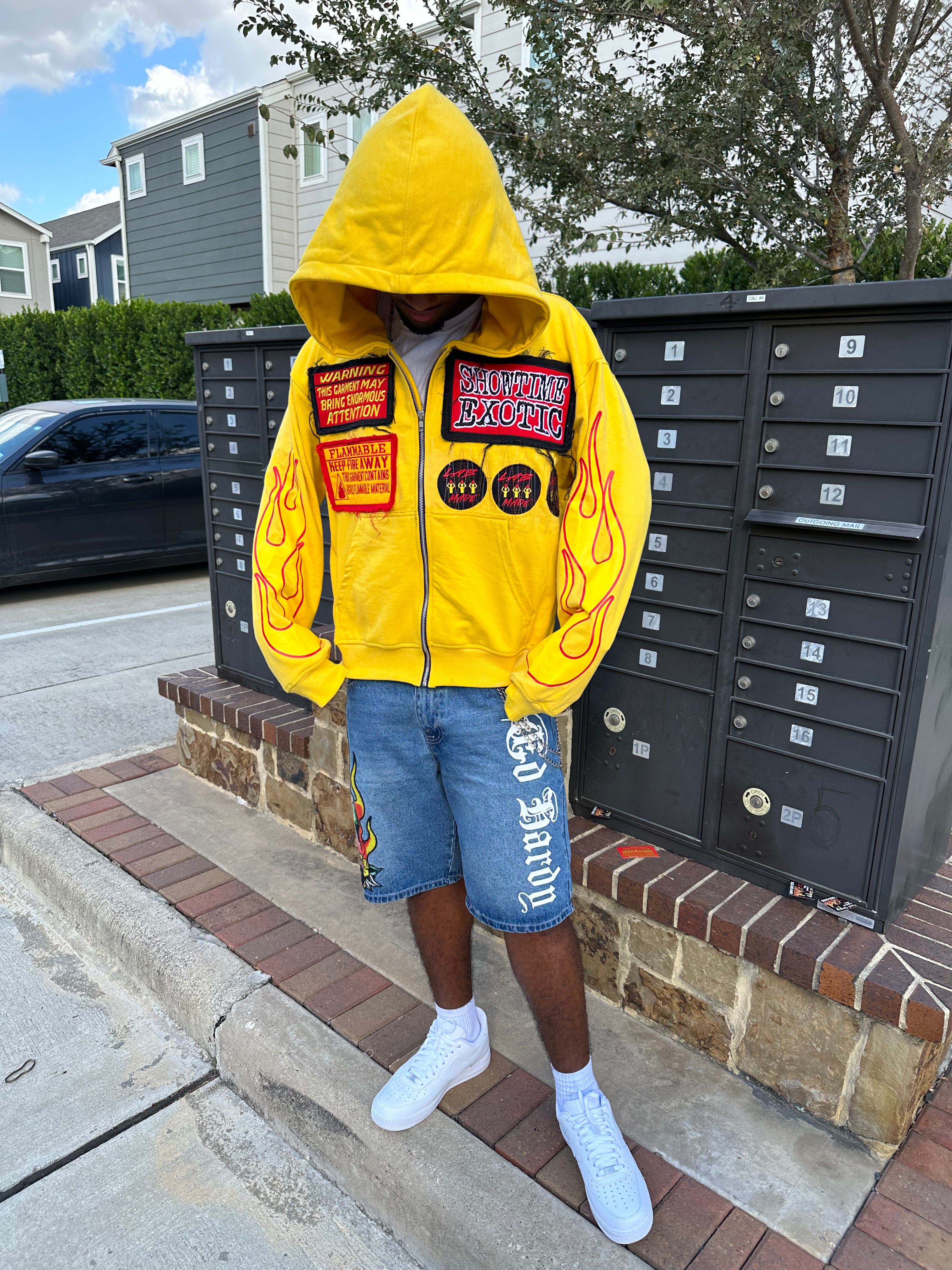 "Hazardous Wear" Yellow Jacket