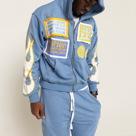 "Hazardous Wear" Blue Full Set