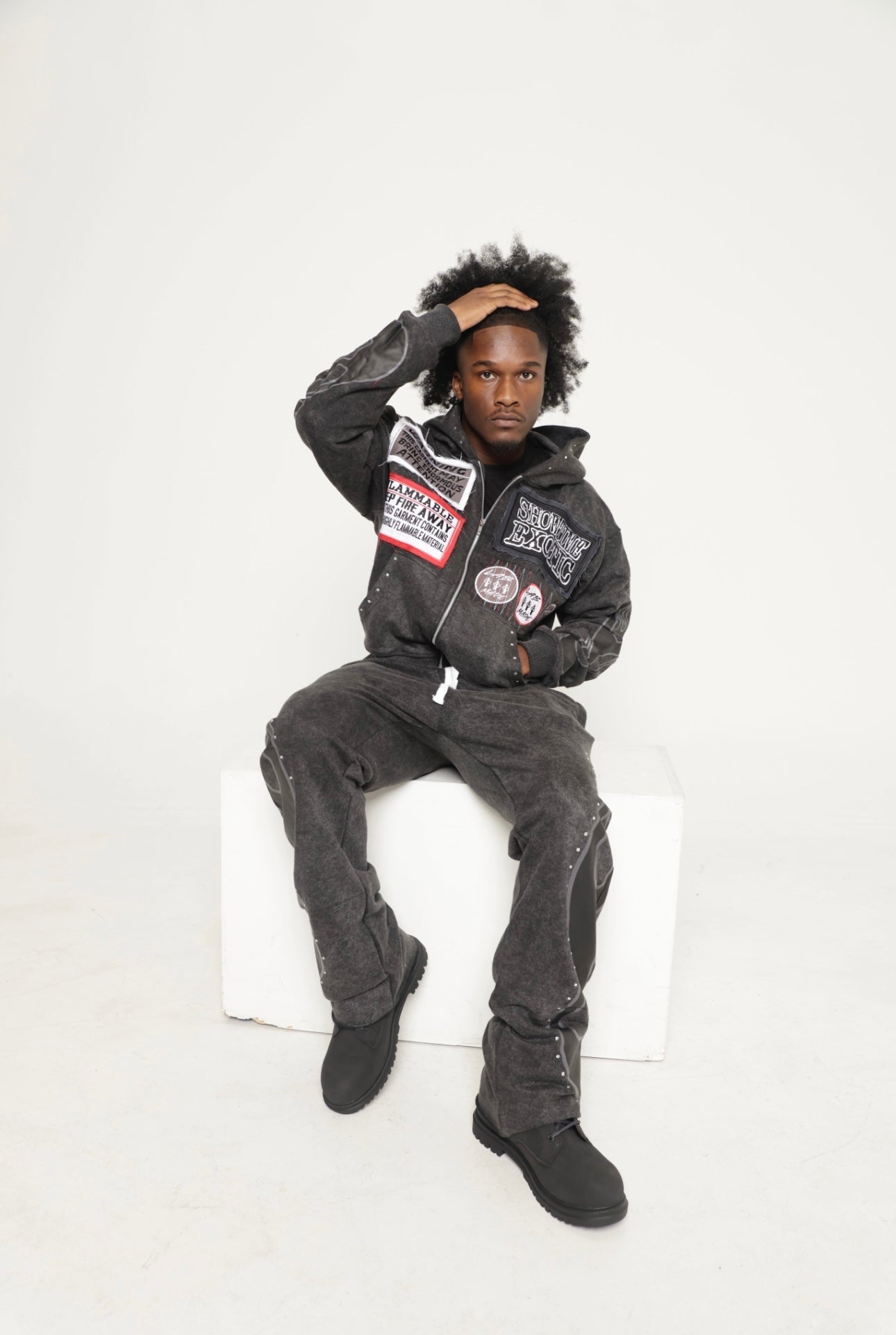 "Hazardous Wear" Black Sets