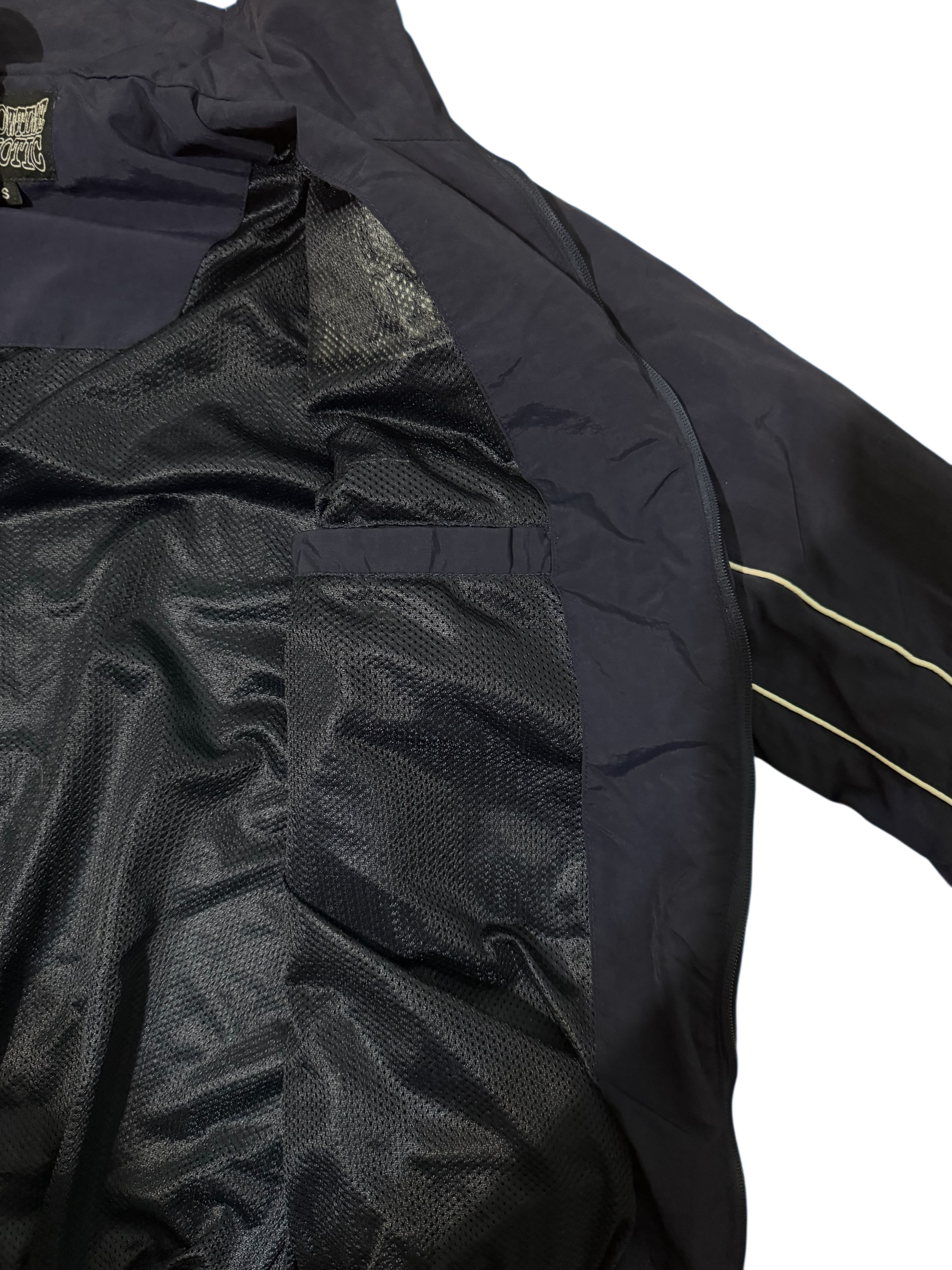 NAVY EXOTIC WINDBREAKER